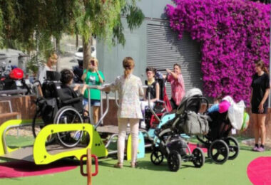 Barcelona, referente en áreas de juego accesibles e inclusivas