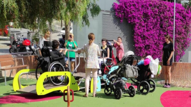 Barcelona, referente en áreas de juego accesibles e inclusivas