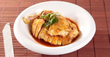 plato de pollo al lemon Restaurante DaZhong Barcelona