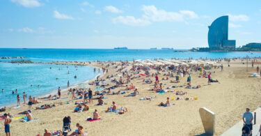 Barcelona beach