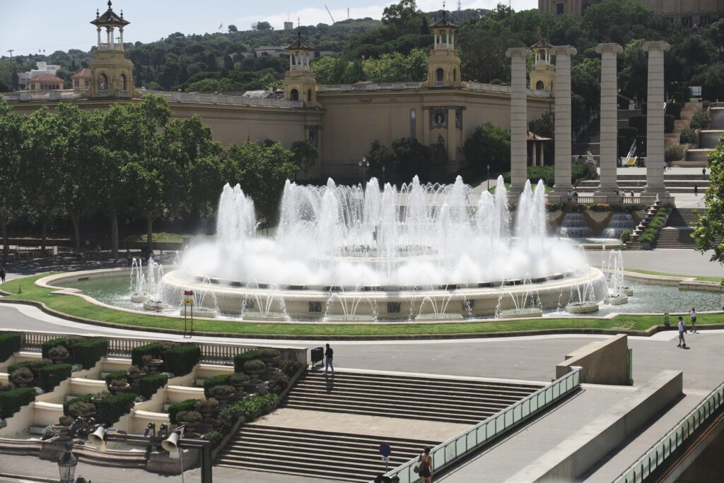 La Font Màgica de Montjuïc se pone en marcha