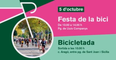 Barcelona celebra este domingo la Fiesta de la Bici