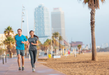 correr barcelona paseo maritimo