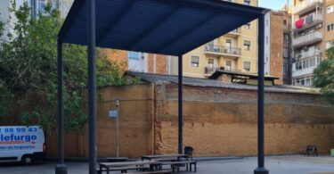 Empiezan los trabajos para ampliar el interior de manzana del Jardín Beatriz Pinós-Milany