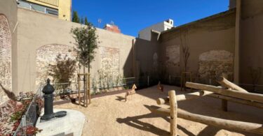 Reabre como área de juegos infantiles